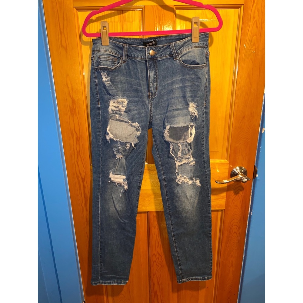 “mono b” Ripped Jeans